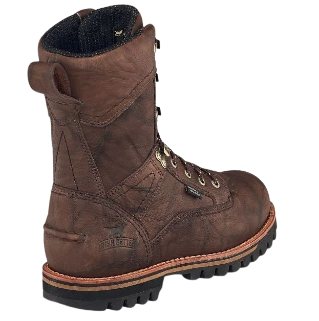 Irish Setter Elk Tracker Men's 10-Inch Waterproof Leather Boot, Brown 2 Irish Setter Elk Tracker Men's 10-Inch Waterproof Leather Boot, Brown - Image 2