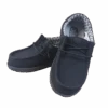 Hey Dude Boys' Wally Classic Shoes, Black