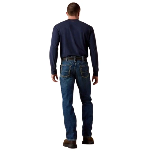 Ariat Men's FR M4 Relaxed Boundary Boot Cut Jean 2 Ariat Men's FR M4 Relaxed Boundary Boot Cut Jean - Image 2