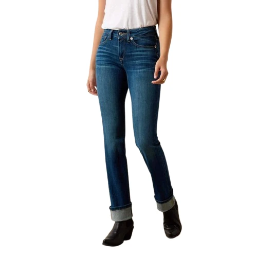 Ariat Women's R.E.A.L. Perfect Rise Abby Straight Jean 3 Ariat Women's R.E.A.L. Perfect Rise Abby Straight Jean - Image 3