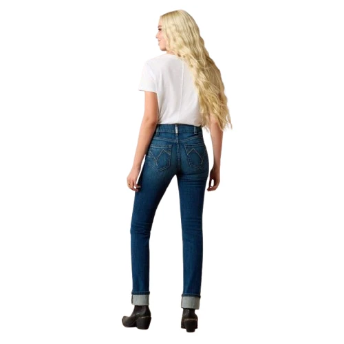 Ariat Women's R.E.A.L. Perfect Rise Abby Straight Jean 4 Ariat Women's R.E.A.L. Perfect Rise Abby Straight Jean - Image 4