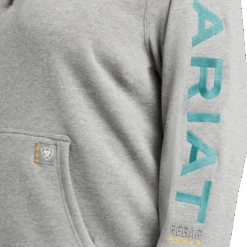 Ariat Women's Rebar Graphic Hoodie, Grey -Cheap Footwear Store 10037619 01 plus warm removebg preview