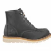 Carhartt Women's 6-Inch Moc Toe Wedge Boot, Dark Gray