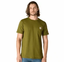 Carhartt Men's Force Relaxed Fit Short-Sleeve Pocket T-Shirt -Cheap Footwear Store 1012485 1 1 7
