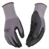 Kinco Large Nylon-Spandex Knit Shell & Micro-Foam Nitrile Palm Glove, 3-Pack