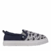 Oomphies Rascal Boys Slip-On Shoe, Gray/Navy