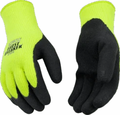 Kinco Frost Breaker® Thermal Knit Shell & Latex Palm Glove -Cheap Footwear Store 1875 on hands 3