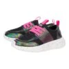 Hey Dude Girls' Sirocco Play Shoes, Black/Pink