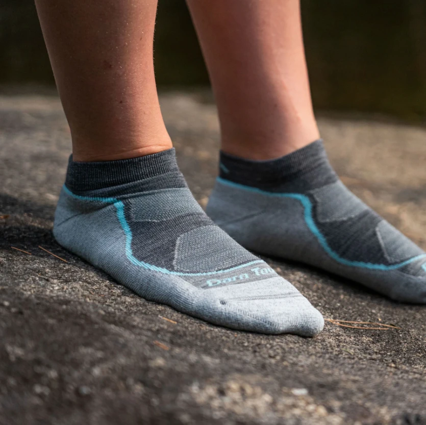 Darn Tough Women's Hiker No Show Lightweight Hiking Sock 2 Darn Tough Women's Hiker No Show Lightweight Hiking Sock - Image 2