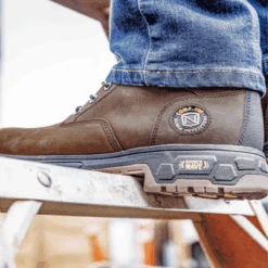 Noble Boots Men's Edge Waterproof Composite Toe, Brown -Cheap Footwear Store 1 8