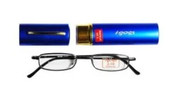I-Gogs Adult 2.50 Aluminum Tube Reading Glasses
