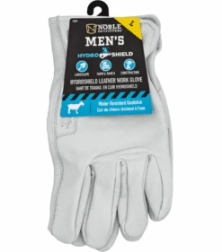 Noble Outfitters Men's Water Resistant Leather Work Glove