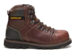 CAT Men's Alaska 2.0 Steel Toe Brown Work Boot