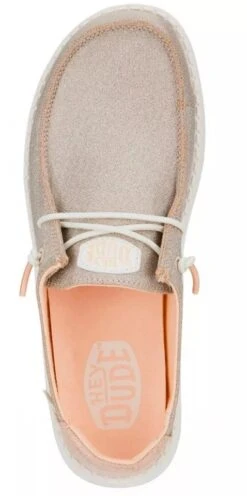 Hey Dude Women's Wendy Metallic Sparkle Shoe, Rose Gold -Cheap Footwear Store 41082 7d9 3