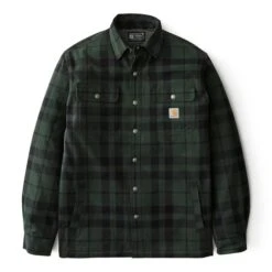 Carhartt Men's Relaxed Fit Flannel Sherpa-Lined Shirt Jacket -Cheap Footwear Store 41fg99lzcpl. sl500