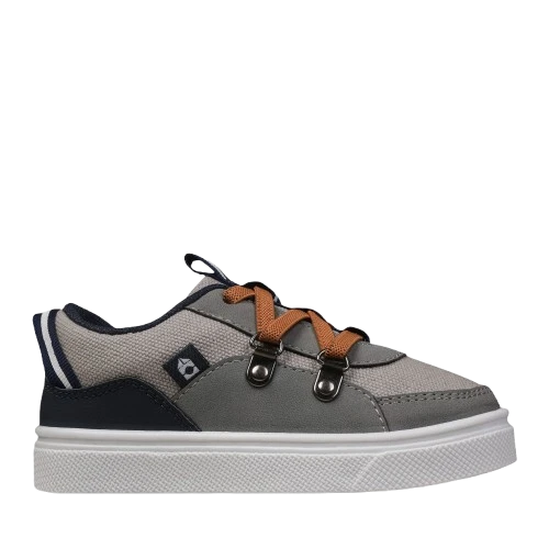 Oomphies Colton Boys Slip-On Shoe, Grey 1 Oomphies Colton Boys Slip-On Shoe, Grey