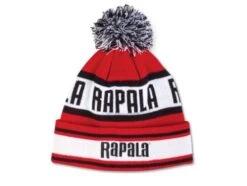 Rapala RAPBEANIE6 Pom Beanie - Red Black