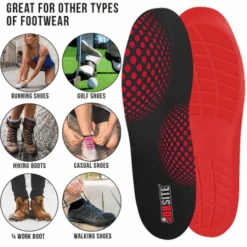 Jobsite Heavy Duty Boot Insoles -Cheap Footwear Store 54019 4 1