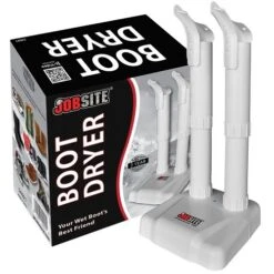 Jobsite Original Boot Dryer With 8" Extenders, White