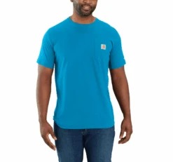 Carhartt Men's Force Relaxed Fit Short-Sleeve Pocket T-Shirt -Cheap Footwear Store 54321 1
