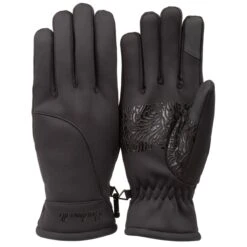 Huntworth Women's Heat Boost Gloves, Black