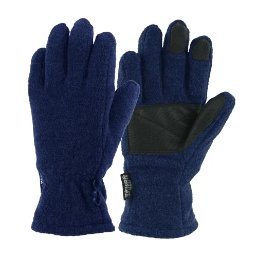 Grand Sierra Men's MicroFleece Thinsulate Glove, Assorted 3 Grand Sierra Men's MicroFleece Thinsulate Glove, Assorted - Image 3