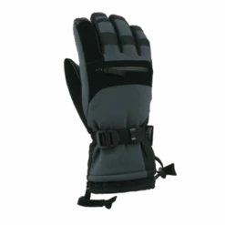 Grand Sierra Men's Bec-Tech Soft Shell Snowboard Glove, Gray/Black -Cheap Footwear Store 63365 dorsal 500x500 1