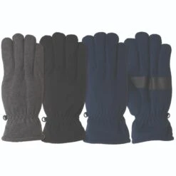 Huntworth Men's Fleece Lined Gloves, Assorted