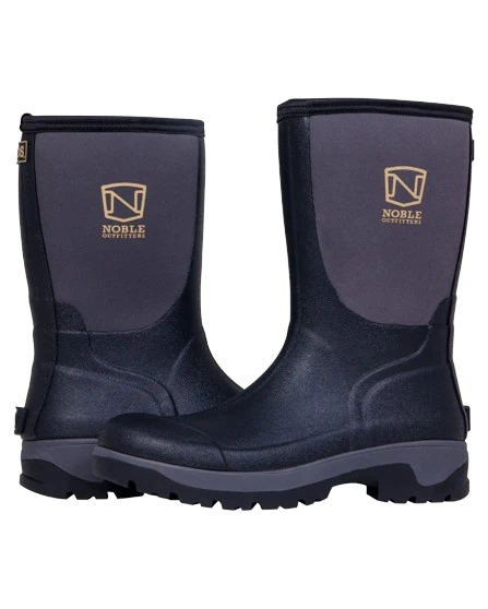 Noble Outfitters Men's MUDS Mid, Black 1 Noble Outfitters Men's MUDS Mid, Black