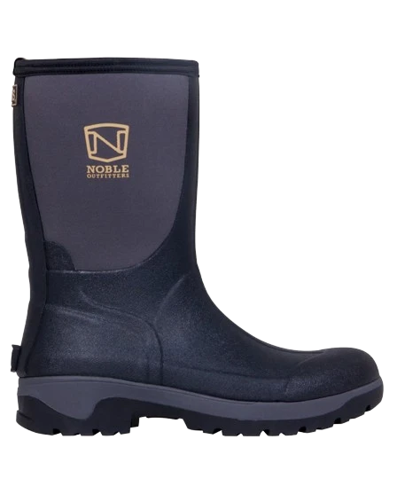 Noble Outfitters Men's MUDS Mid, Black 2 Noble Outfitters Men's MUDS Mid, Black - Image 2