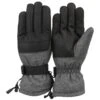 Huntworth Women's Ski Gloves M-XL, Heather Gray/Black