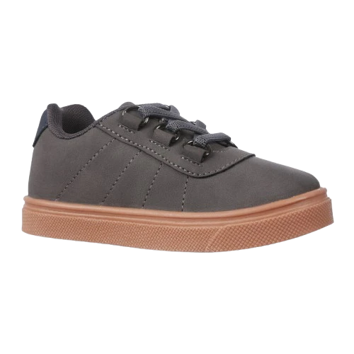 Oomphies Wyatt Boys Slip-On Shoe, Charcoal 2 Oomphies Wyatt Boys Slip-On Shoe, Charcoal - Image 2