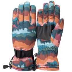 Huntworth Women's Waterproof Ski Gloves, Sedona