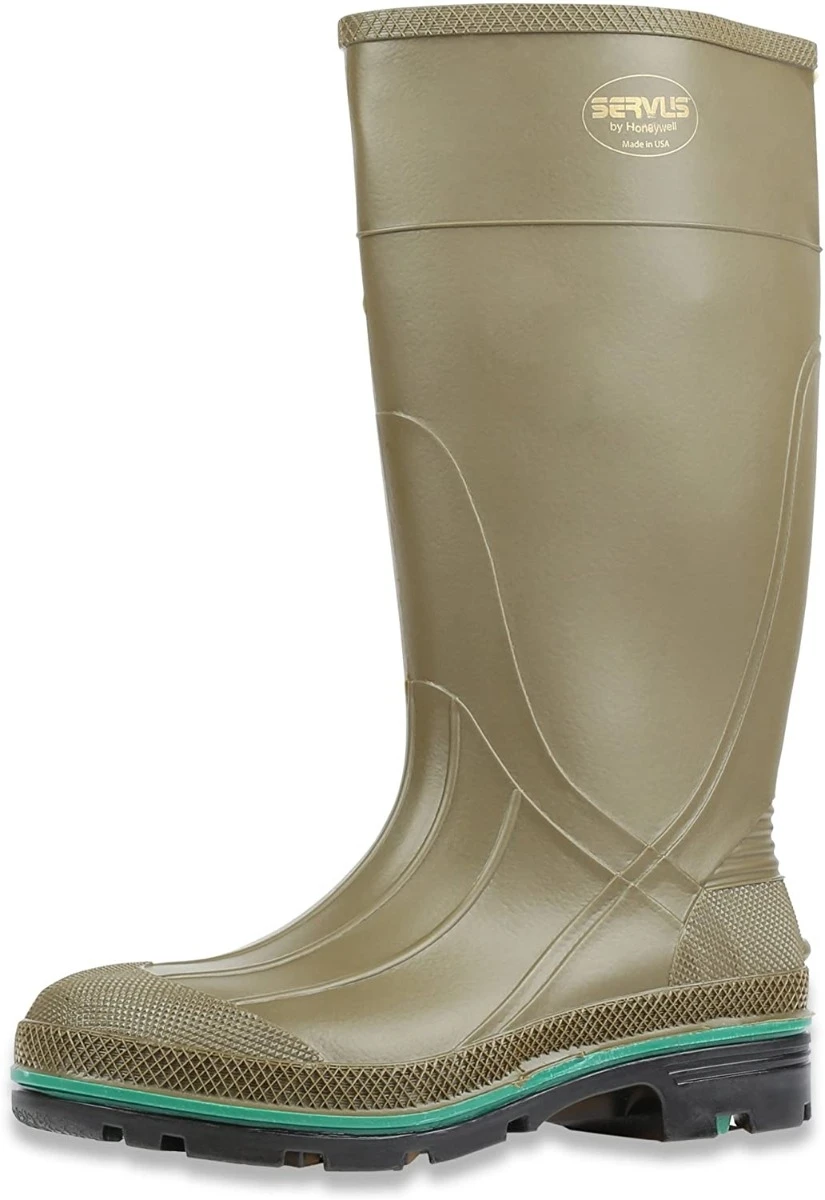 Honeywell Servus MAX 15" Olive PVC Knee Boot 1 Honeywell Servus MAX 15" Olive PVC Knee Boot