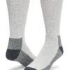 Wigwam Grey At Work Crew Socks, 3-Pack