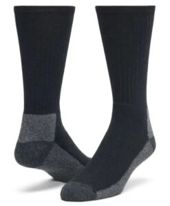 Wigwam Black At Work Crew Socks, 3-Pack