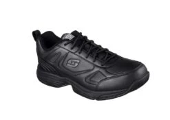Skechers Men's Work Relaxed Fit Dighton Slip Resistant Shoe, Black