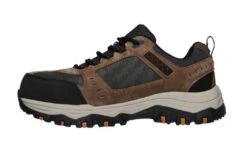 Skechers Men's Work Greetah Comp Toe Shoe, Brown/Black -Cheap Footwear Store 77183 3 1