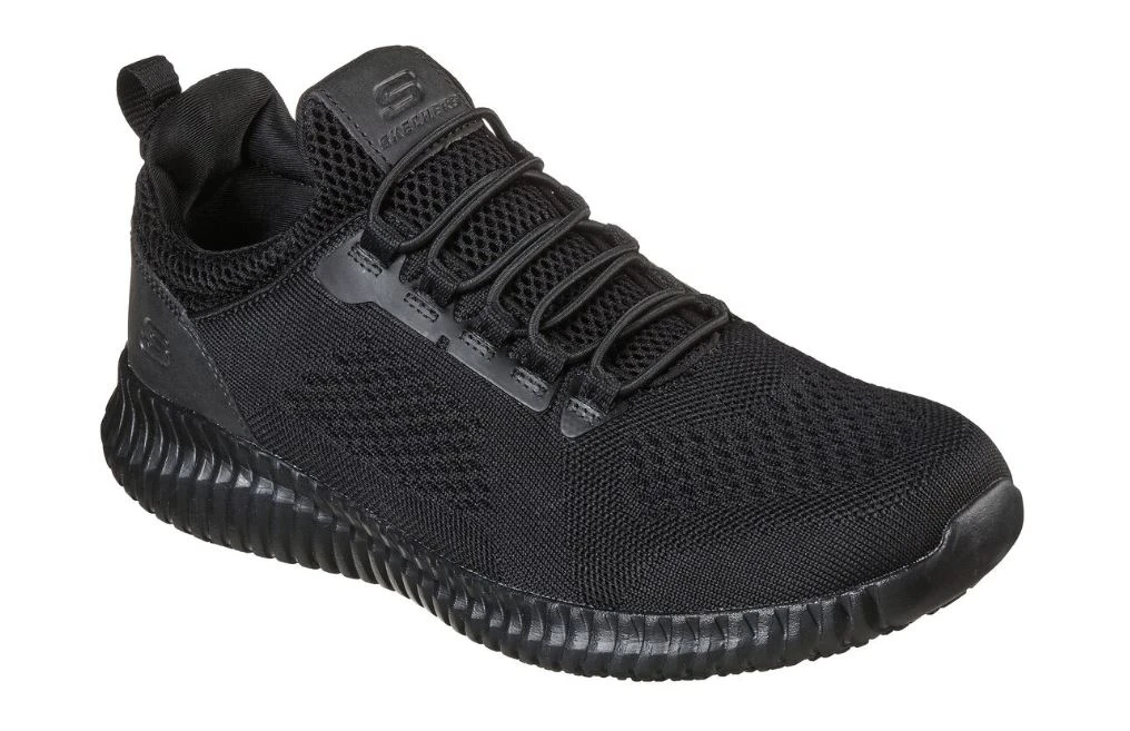 Skechers Men's Work Relaxed Fit Cessnock Slip Resistant Shoe, Black 1 Skechers Men's Work Relaxed Fit Cessnock Slip Resistant Shoe, Black