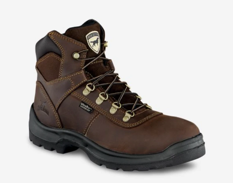 Irish Setter Ely Men's 6 In. Waterproof Leather Safety Toe Boot, Brown 1 Irish Setter Ely Men's 6 In. Waterproof Leather Safety Toe Boot, Brown