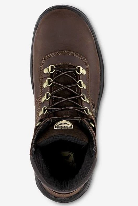Irish Setter Ely Men's 6 In. Waterproof Leather Safety Toe Boot, Brown 4 Irish Setter Ely Men's 6 In. Waterproof Leather Safety Toe Boot, Brown - Image 4