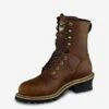 Irish Setter Mesabi Men's 8" Waterproof Leather Safety Toe Logger Boot