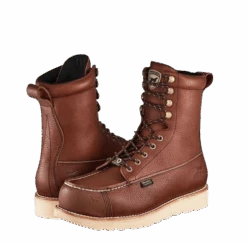 Irish Setter Wingshooter XD Men's 8-Inch Safety Toe Boot, Brown