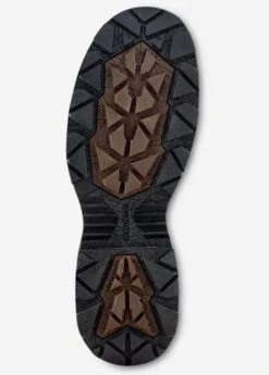 Irish Setter Two Harbors Men's 11 In. Waterproof Leather Safety Toe Pull-On Boot, Brown -Cheap Footwear Store 83966 4 1