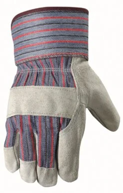 Wells Lamont Suede Cowhide Leather Palm Gloves