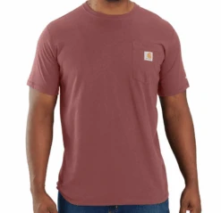 Carhartt Men's Force Relaxed Fit Short-Sleeve Pocket T-Shirt -Cheap Footwear Store apple 1 1
