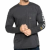 Ariat Men's Rebar Workman Logo Long Sleeve Shirt