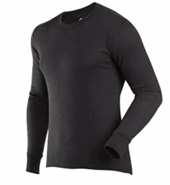 ColdPruf Men's Platinum II Crew, Black