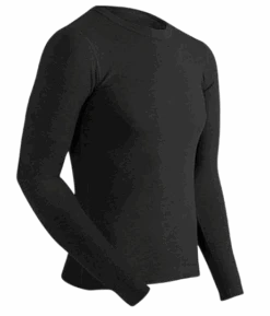 ColdPruf Men's Platinum II Crew, Black -Cheap Footwear Store black crew3 removebg preview