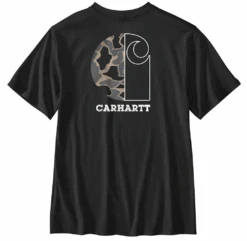 Carhartt Men's Relaxed Fit Lightweight Short-Sleeve Pocket Camo Graphic T-Shirt